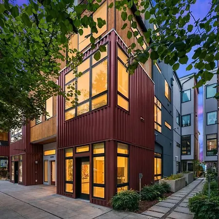 West Seattle'S Modern Townhome Extérieur photo